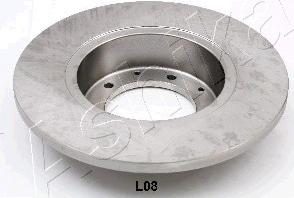 Ashika 61-0L-L08 - Bremžu diski autodraugiem.lv