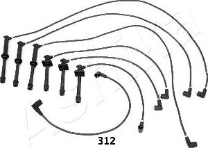 Ashika 132-03-312 - Augstsprieguma vadu komplekts autodraugiem.lv