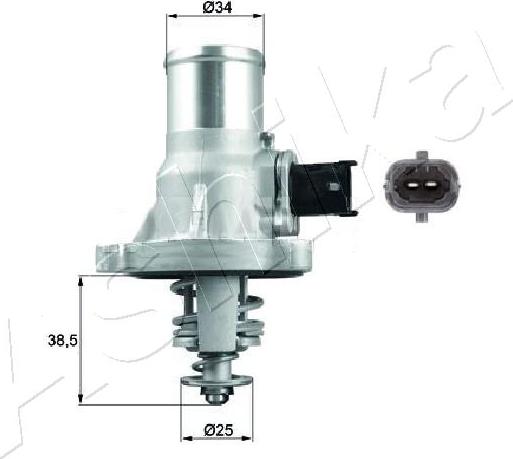 Ashika 38-0W-W11 - Termostats, Dzesēšanas šķidrums autodraugiem.lv