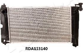 Ashika RDA153140 - Radiators, Motora dzesēšanas sistēma autodraugiem.lv