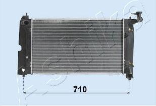 Ashika RDA153116 - Radiators, Motora dzesēšanas sistēma autodraugiem.lv