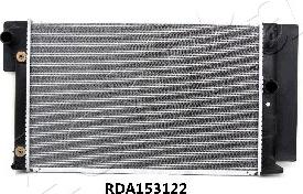 Ashika RDA153122 - Radiators, Motora dzesēšanas sistēma autodraugiem.lv