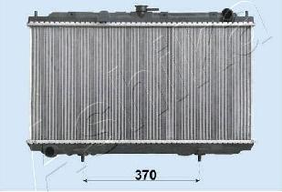 Ashika RDA213052 - Radiators, Motora dzesēšanas sistēma autodraugiem.lv