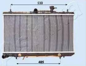 Ashika RDA283098 - Radiators, Motora dzesēšanas sistēma autodraugiem.lv