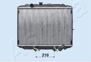 Ashika RDA283058 - Radiators, Motora dzesēšanas sistēma autodraugiem.lv