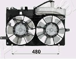 Ashika VNT152020 - Ventilators, Motora dzesēšanas sistēma autodraugiem.lv