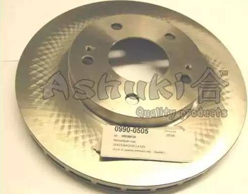 Ashuki 0990-0505 - Bremžu diski autodraugiem.lv