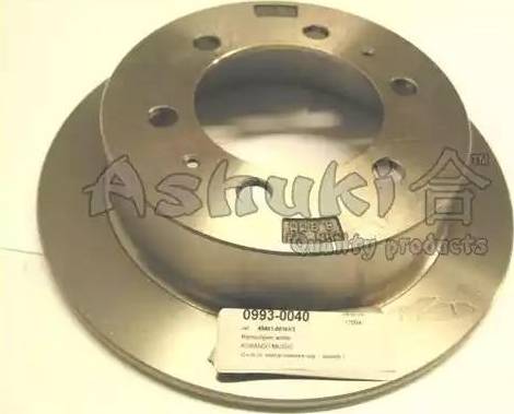 Ashuki 0993-0040 - Bremžu diski autodraugiem.lv