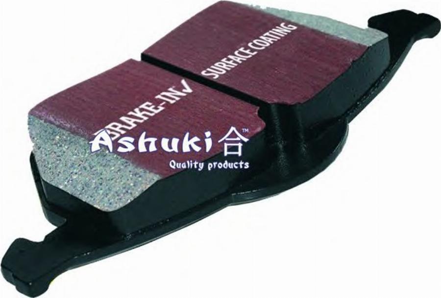 Ashuki 1080-6301 - Bremžu uzliku kompl., Disku bremzes autodraugiem.lv