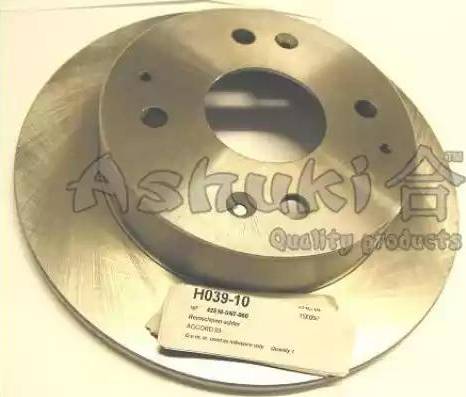 Ashuki H039-10 - Bremžu diski autodraugiem.lv