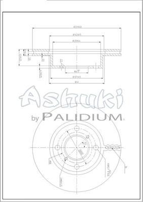 Ashuki K016-69 - Bremžu diski autodraugiem.lv