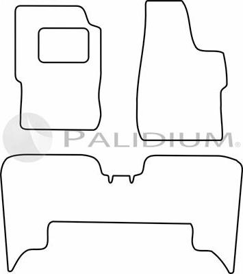 Ashuki PAL18-5688 - Paklājiņu komplekts autodraugiem.lv