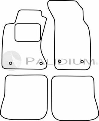 Ashuki PAL18-0035 - Paklājiņu komplekts autodraugiem.lv