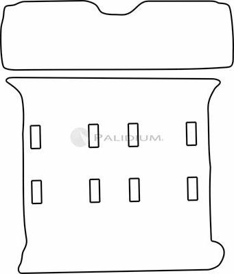 Ashuki PAL18-1840 - Paklājiņu komplekts autodraugiem.lv