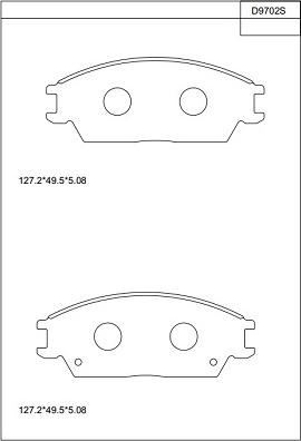 TOMEX brakes 11-05 - Bremžu uzliku kompl., Disku bremzes autodraugiem.lv