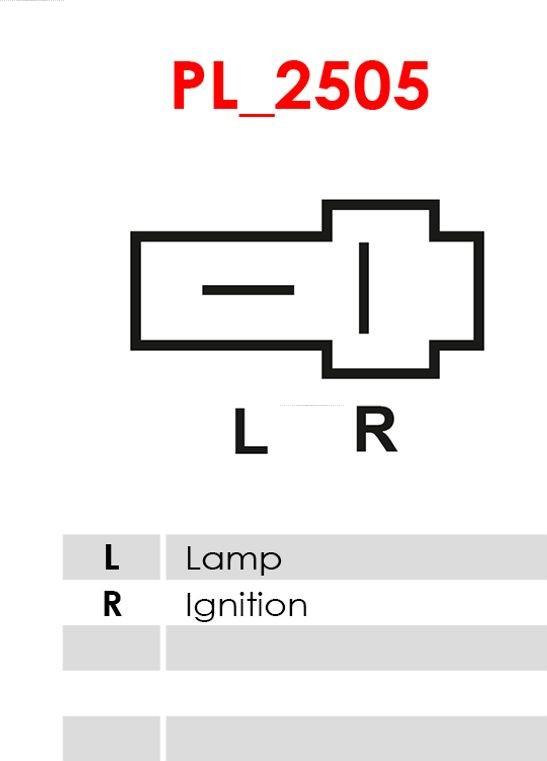 AS-PL A5533(MITSUBISHI) - Ģenerators autodraugiem.lv