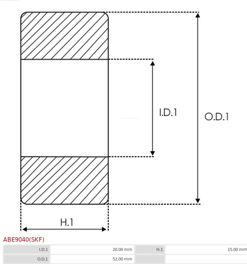 AS-PL ABE9040(SKF) - Gultnis autodraugiem.lv