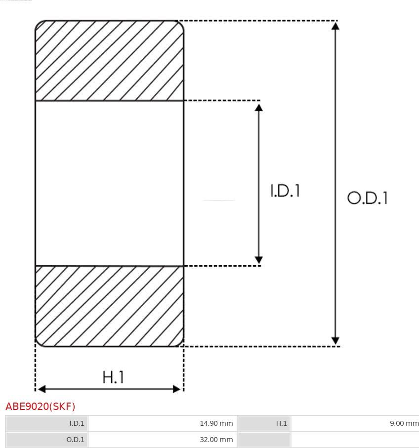 AS-PL ABE9020(SKF) - Gultnis autodraugiem.lv