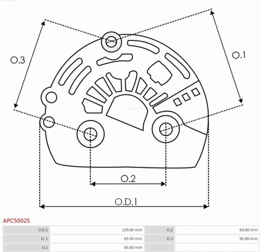 AS-PL APC5002S - Drošības vāciņš, Ģenerators autodraugiem.lv