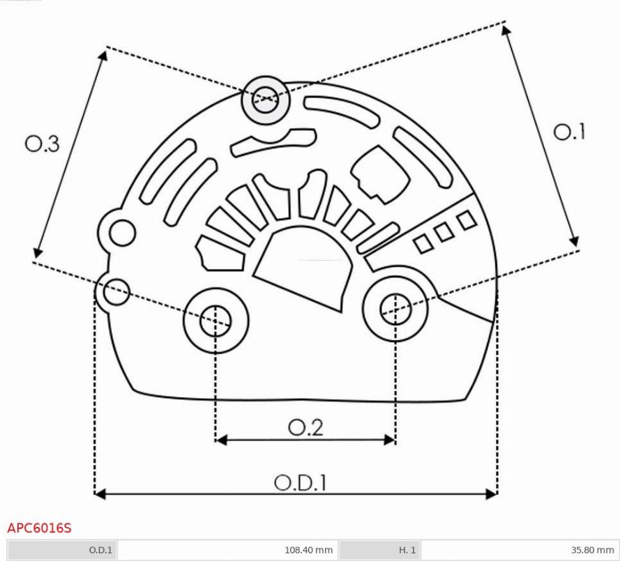 AS-PL APC6016S - Drošības vāciņš, Ģenerators autodraugiem.lv