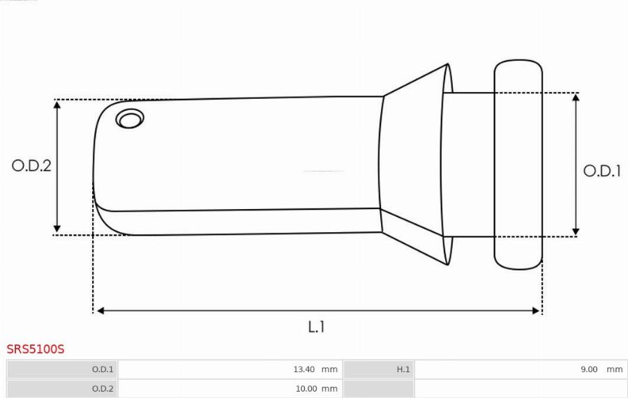 AS-PL SRS5100S - Remkomplekts, Starteris autodraugiem.lv