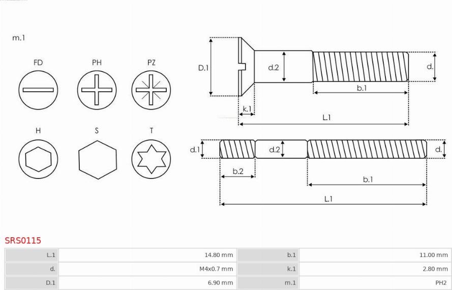 AS-PL SRS0115 - Remkomplekts, Ģenerators autodraugiem.lv