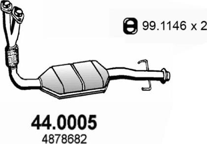 ASSO 44.0005 - Katalizators autodraugiem.lv