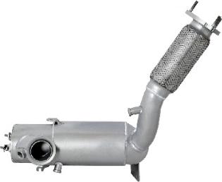 ASSO 46.15007 - Nosēdumu / Daļiņu filtrs, Izplūdes gāzu sistēma autodraugiem.lv