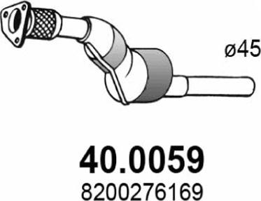 ASSO 40.0059 - Katalizators autodraugiem.lv