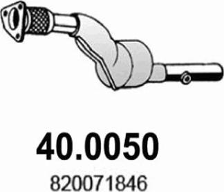 ASSO 40.0050 - Katalizators autodraugiem.lv