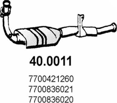 ASSO 40.0011 - Katalizators autodraugiem.lv
