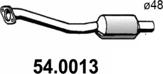 ASSO 54.0013 - Katalizators autodraugiem.lv