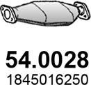 ASSO 54.0028 - Katalizators autodraugiem.lv