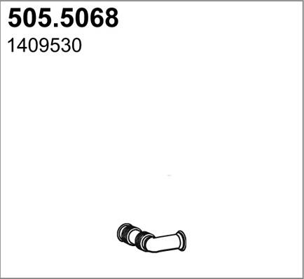 ASSO 505.5068 - Izplūdes caurule autodraugiem.lv