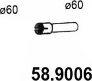 ASSO 58.9006 - Izplūdes caurule autodraugiem.lv