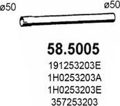 ASSO 58.5005 - Izplūdes caurule autodraugiem.lv