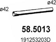ASSO 58.5013 - Izplūdes caurule autodraugiem.lv