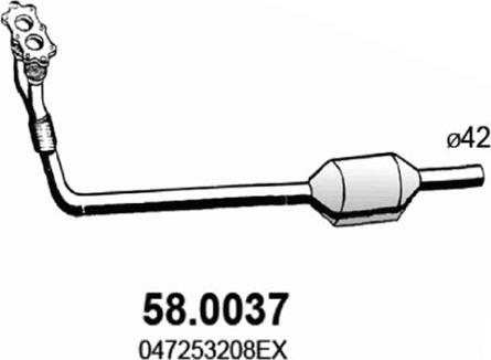 ASSO 58.0037 - Katalizators autodraugiem.lv