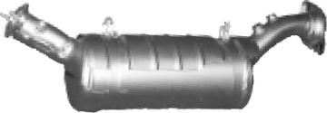 ASSO 52.15001 - Nosēdumu / Daļiņu filtrs, Izplūdes gāzu sistēma autodraugiem.lv