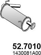 ASSO 52.7010 - Izplūdes gāzu trokšņa slāpētājs (pēdējais) autodraugiem.lv