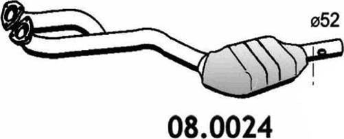 ASSO 08.0024 - Katalizators autodraugiem.lv