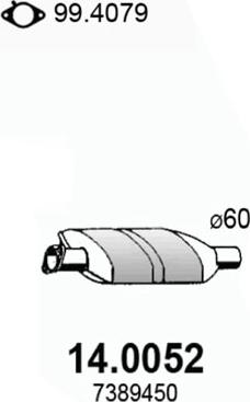 ASSO 14.0052 - Katalizators autodraugiem.lv