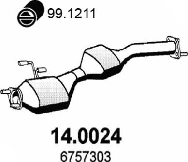 ASSO 14.0024 - Katalizators autodraugiem.lv