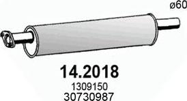 ASSO 14.2018 - Izplūdes gāzu priekšslāpētājs autodraugiem.lv