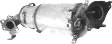 ASSO 15.15002 - Nosēdumu / Daļiņu filtrs, Izplūdes gāzu sistēma autodraugiem.lv