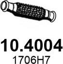 ASSO 10.4004 - Izplūdes caurule autodraugiem.lv