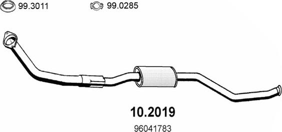 ASSO 10.2019 - Izplūdes gāzu priekšslāpētājs autodraugiem.lv