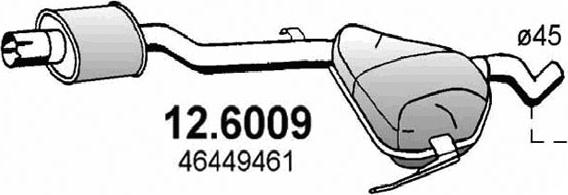 ASSO 12.6009 - Vidējais izpl. gāzu trokšņa slāpētājs autodraugiem.lv