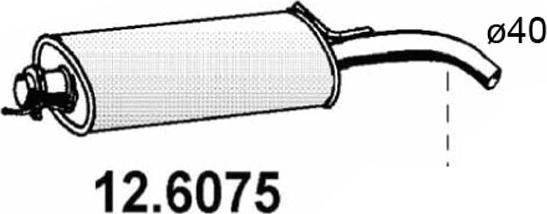 ASSO 12.6075 - Vidējais izpl. gāzu trokšņa slāpētājs autodraugiem.lv
