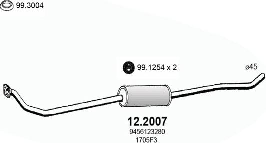 ASSO 12.2007 - Izplūdes gāzu priekšslāpētājs autodraugiem.lv